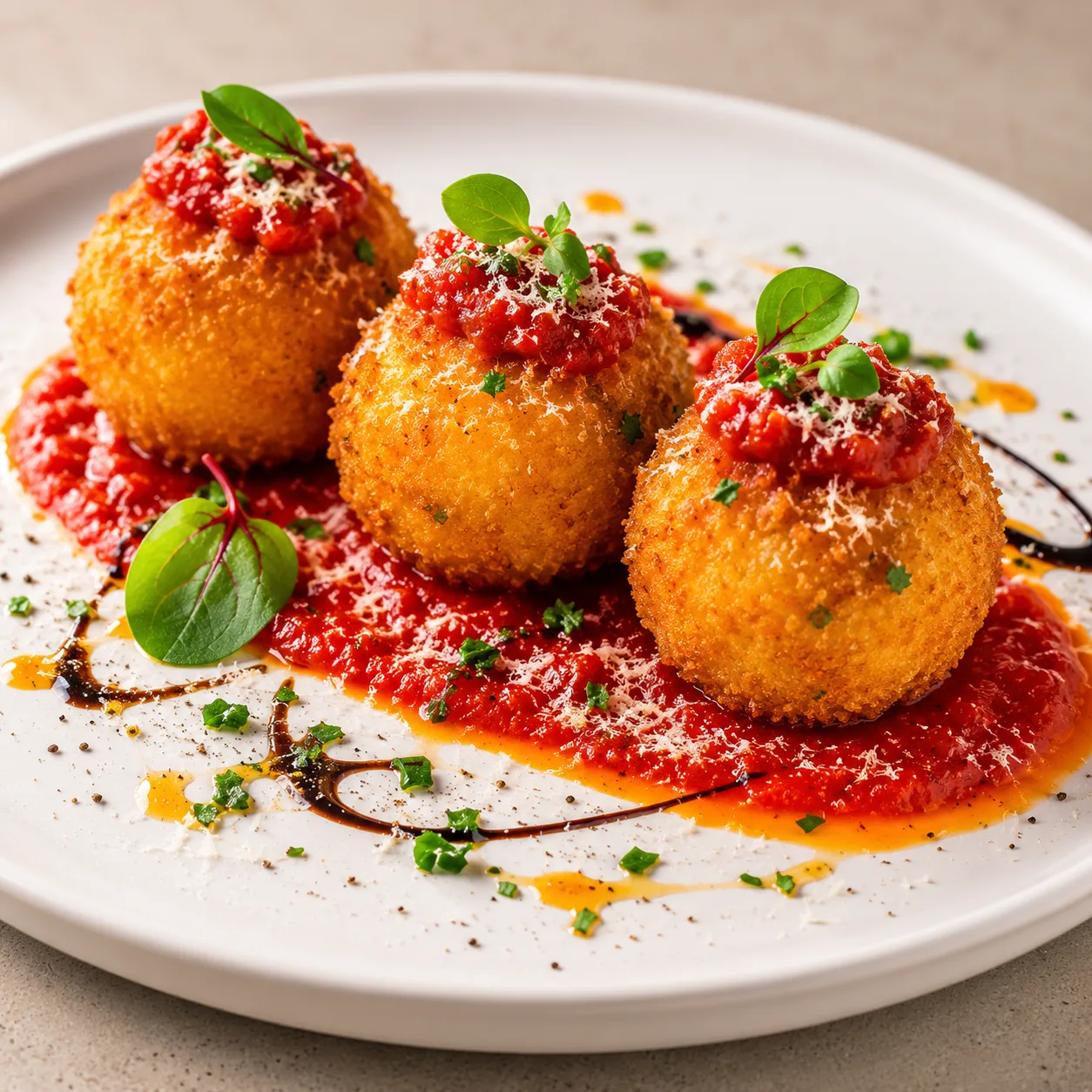 Vegetarian Arancini